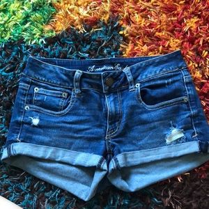 American Eagle Dark Jean shorts
